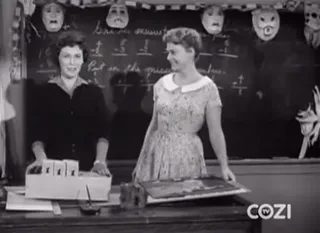 Lassie's UNICEF trick-or-treat episode, first aired October 24, 1959 — historic image
