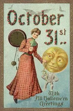 Vintage Halloween card no. 126