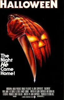 One-sheet for Halloween (1978), poster illustration by Bob Gleason