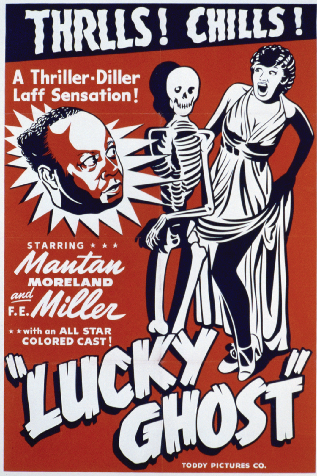 Lucky Ghost, [no date recorded on caption card] — vintage poster