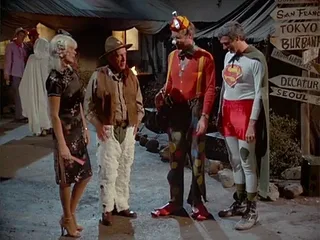 “Trick or Treatment” — M*A*S*H set its one Halloween episode in the operating room: Hawkeye as Superman, Klinger in a zoot suit, and a Marine with a pool ball stuck in his mouth