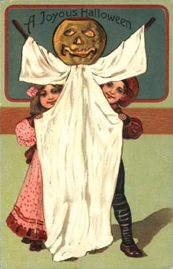 Vintage Halloween card no. 321