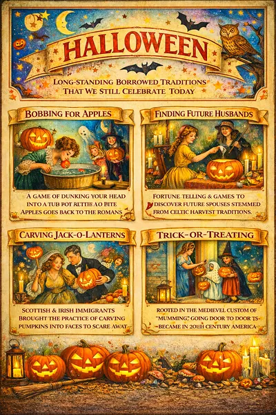 Halloween: Long-Standing Borrowed Traditions We Still Celebrate