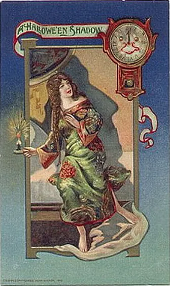 Vintage Halloween card no. 269
