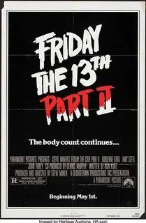 Friday the 13th Part 2 (1981), 1981 — historic image