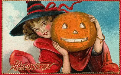 Vintage Halloween card no. Halloween