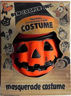 A boxed Ben Cooper Americana costume, priced at $1.98