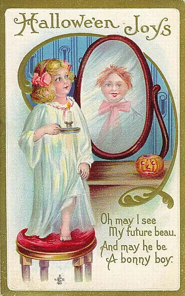 Vintage Halloween card no. 265