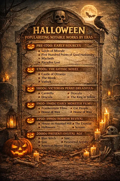 Halloween: Popularizing Notable Works by Era