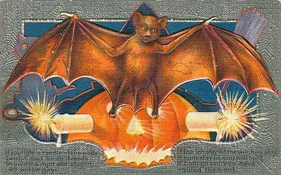 Vintage Halloween card no. 297