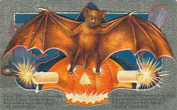 Vintage Halloween card no. 297, Early 1900s — vintage postcard