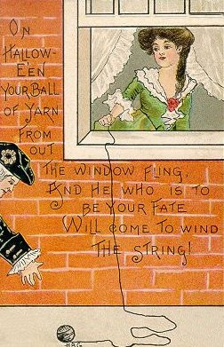 Vintage Halloween card no. 130, Early 1900s — vintage postcard