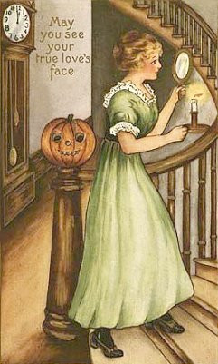 Vintage Halloween card no. 151, Early 1900s — vintage postcard