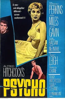 One-sheet for Alfred Hitchcock's Psycho (1960)