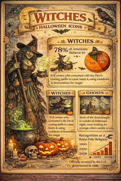 Witches: Halloween Icons