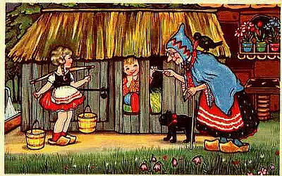 Vintage Halloween card no. 253