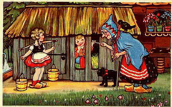 Vintage Halloween card no. 253, Early 1900s — vintage postcard