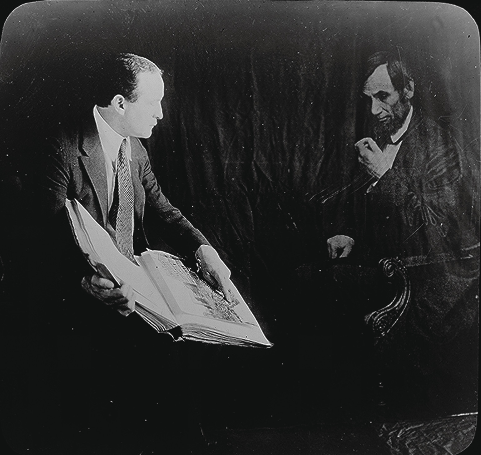 Houdini and the ghost of Abraham Lincoln