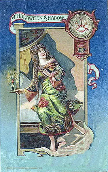 Vintage Halloween card no. 234