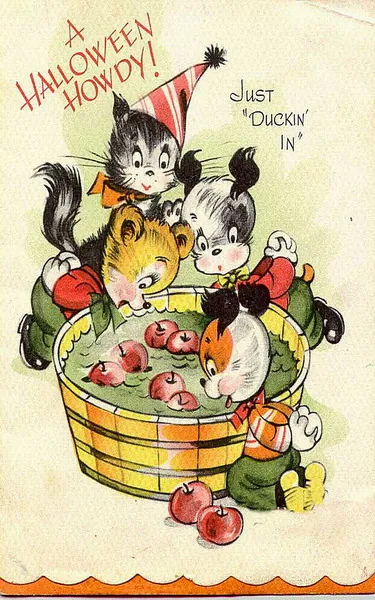Vintage Halloween card no. 236