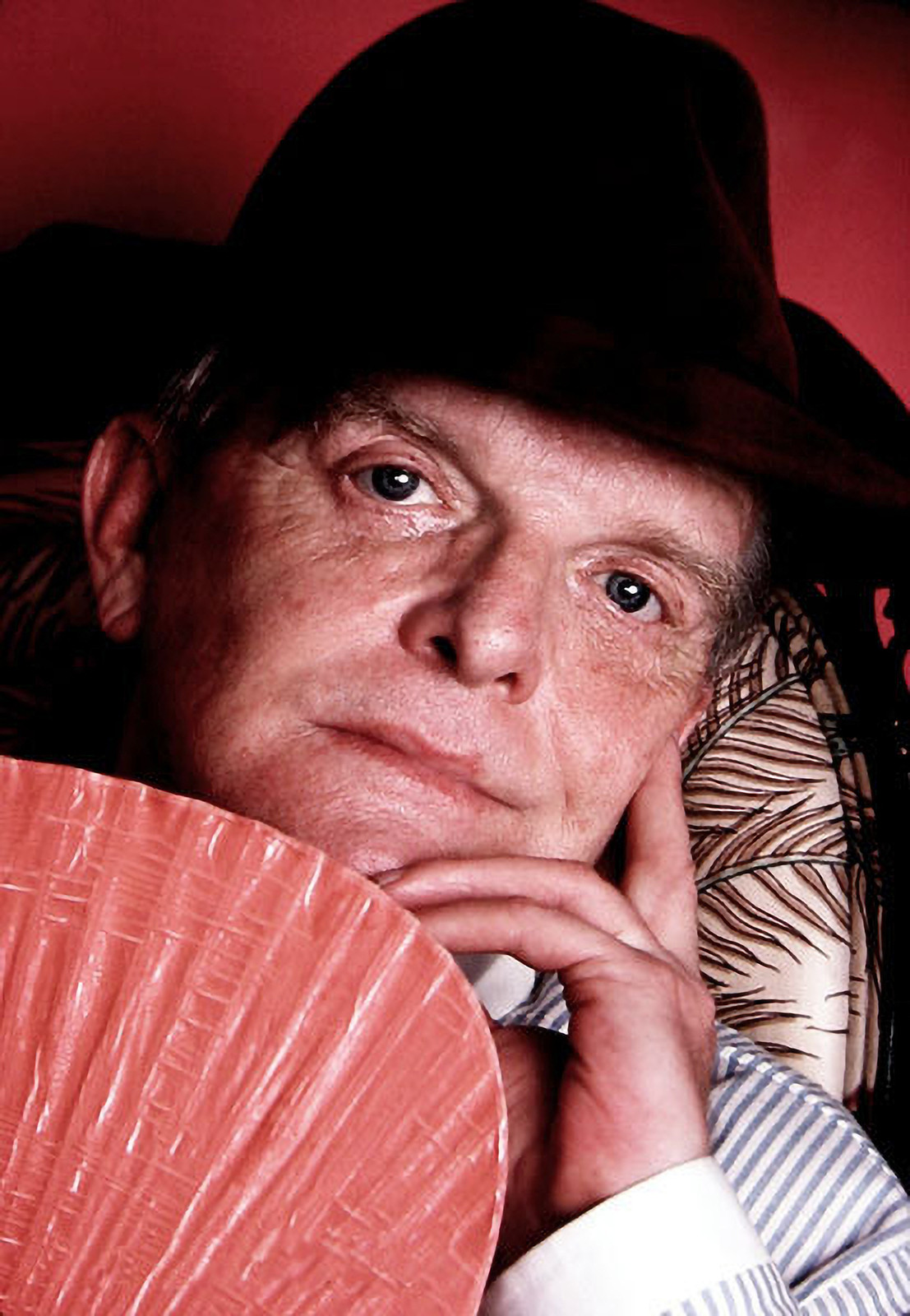 Truman Capote, whose cremated remains would themselves go to auction in Los Angeles decades after his death — historic image