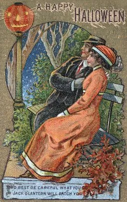 Vintage Halloween card no. 123