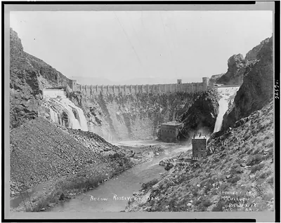 Below Roosevelt Dam