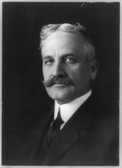 [LeRoy Percy, 1861-1929, head and shoulders portrait, facing left]