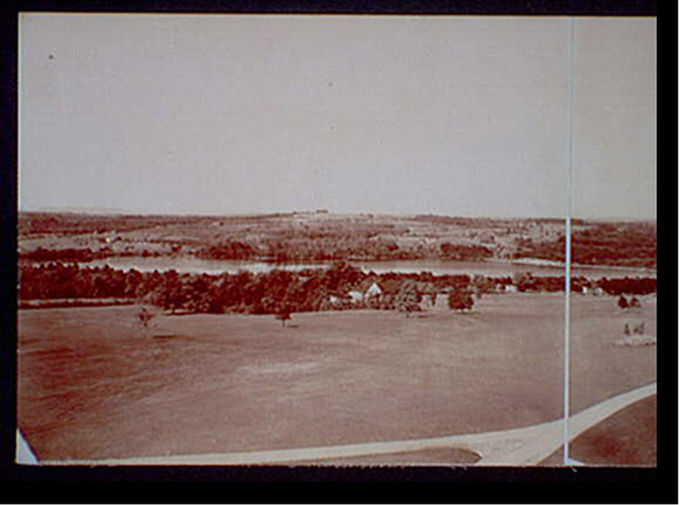 The White Mountains from Poland Springs, c1900. — historic photograph