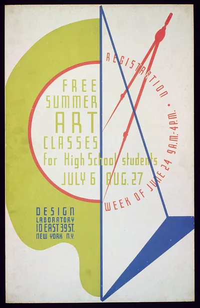 Free summer art classes for high school students