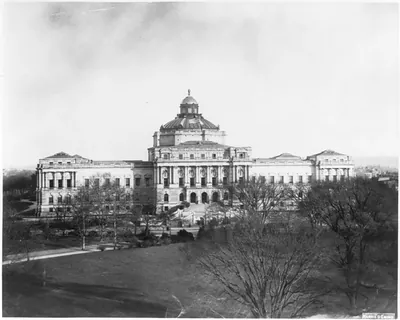 Library of Congress, view from west