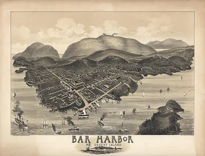 Bar Harbor, Maine, 1886