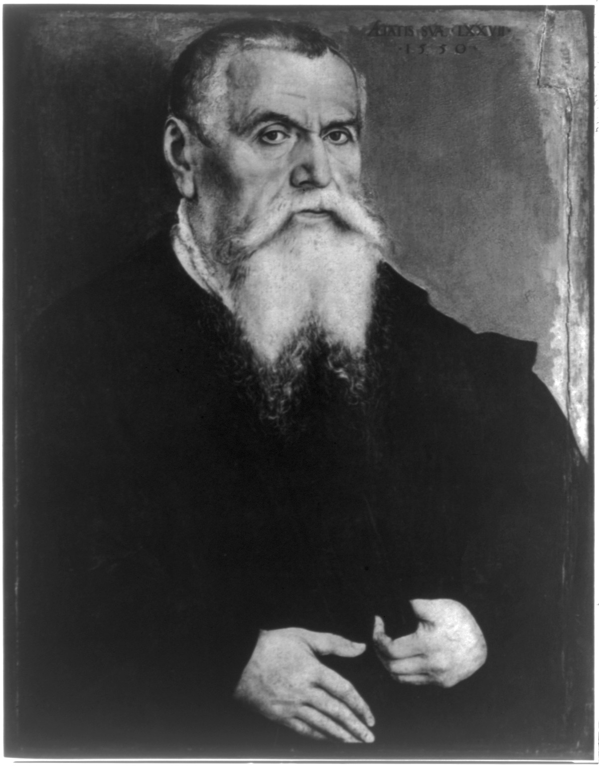 Lucas Cranach, 1472-1553., 1550 — historic print