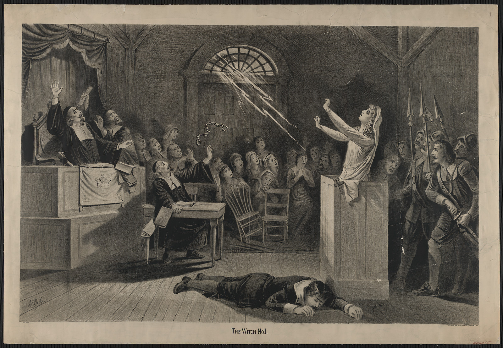 The witch no. 1 / J.E. Baker., 1892 — historic image