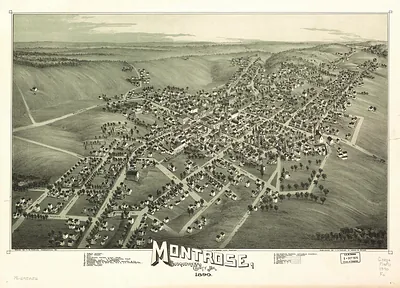 Montrose, Pennsylvania, 1890
