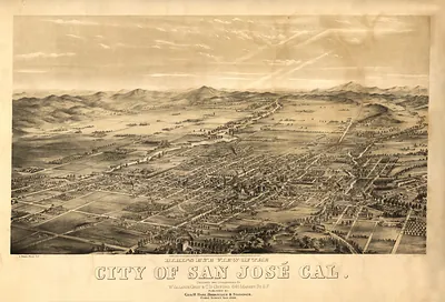 San Jose, California, 1869