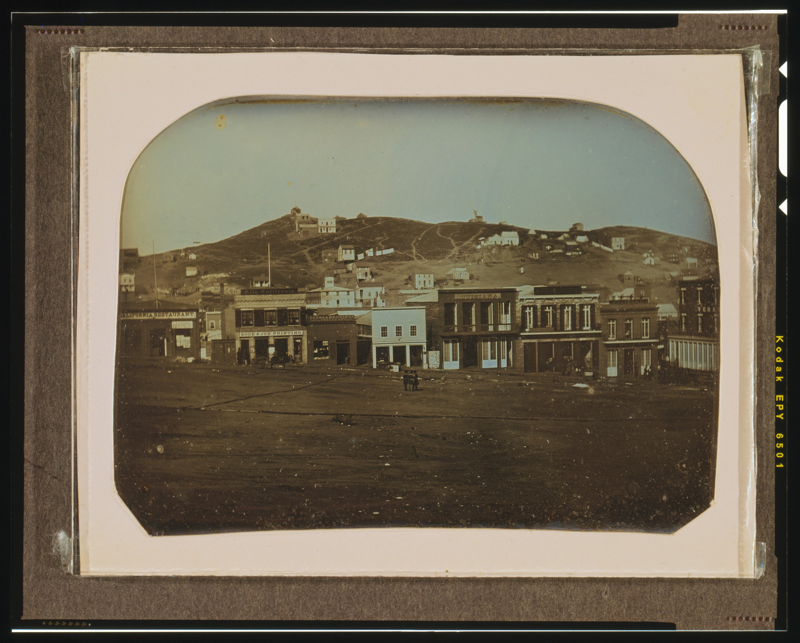 [Portsmouth Square, San Francisco, California], [before June 22, 1851]. — historic photograph