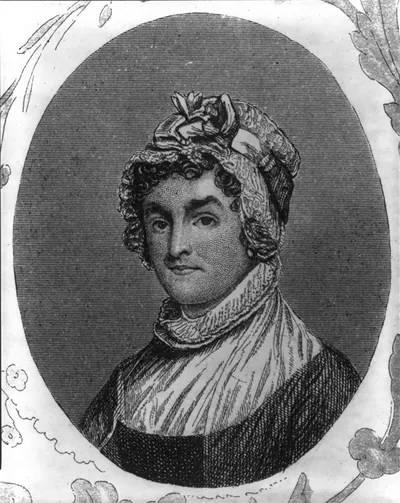 [Abigail (Smith) Adams, 1744-1818, bust portrait, facing left]