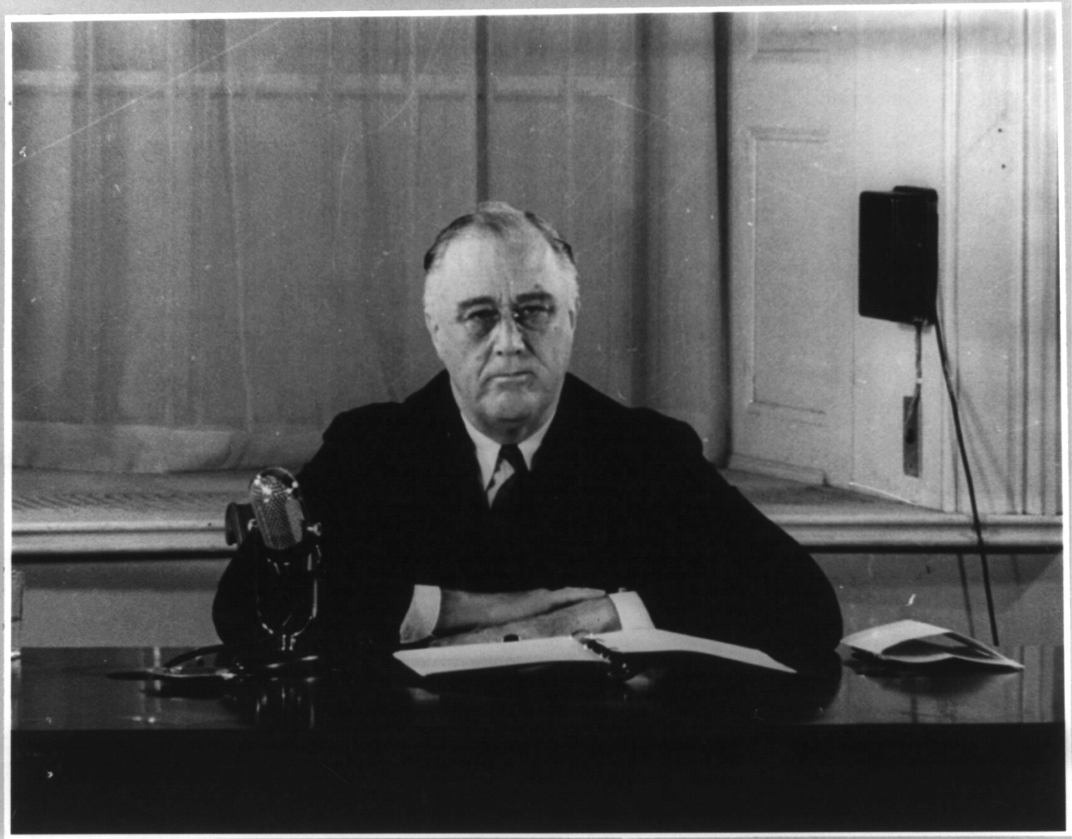Franklin Delano Roosevelt, Pres. U.S., 1882-1945, [no date recorded on caption card] — historic photograph