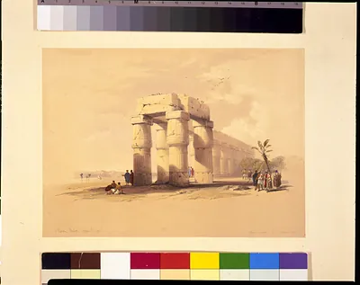 At Luxor, Thebes, Upper Egypt / David Roberts, R.A.