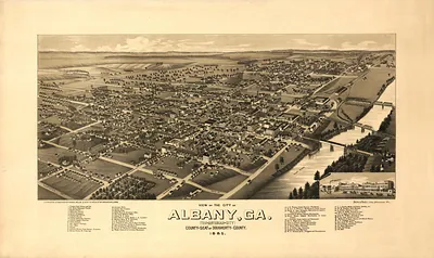 Albany, Georgia, 1885