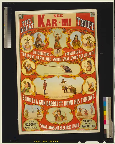 Great Kar-mi Troupe.