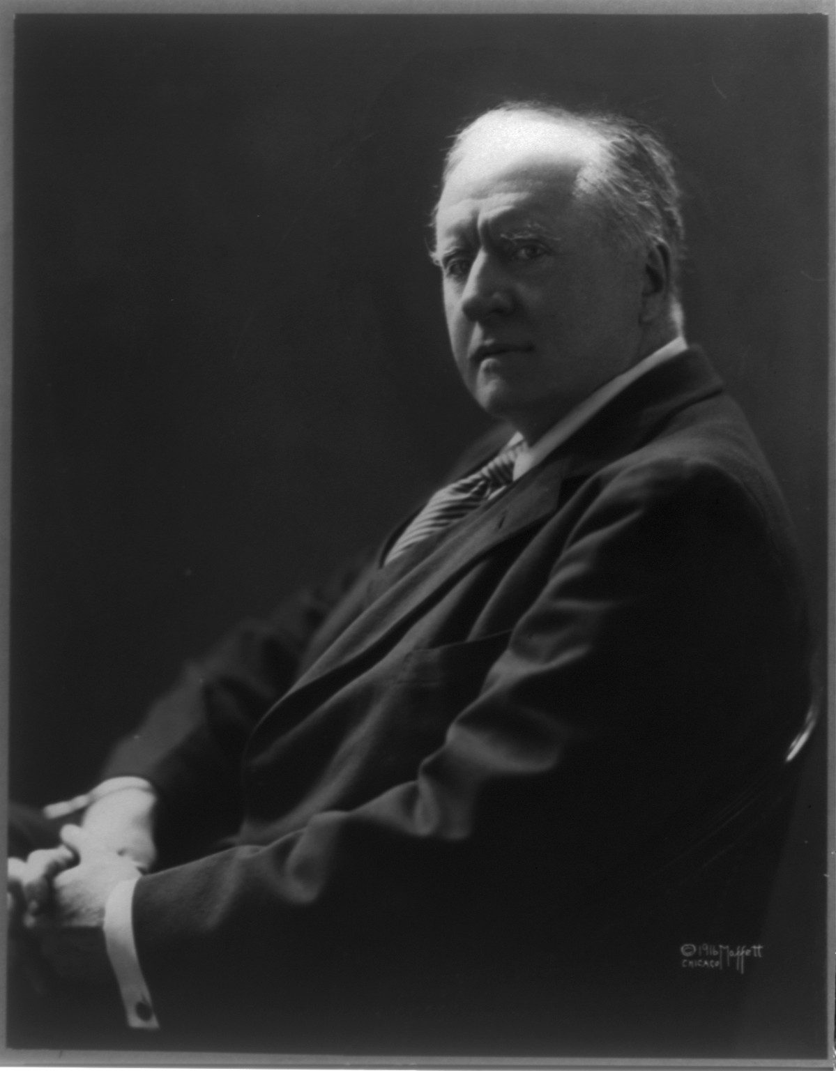 Sir Herbert Beerbohm Tree, 1853-1917, c1917. — historic photograph
