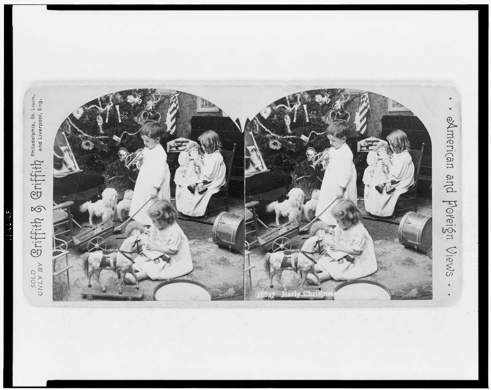Early Christmas, Philadelphia, Pa. : Griffith & Griffith, c1897. — historic photograph