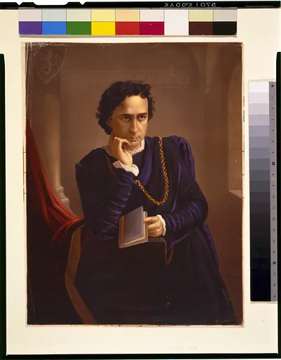 Edwin Booth as Hamlet