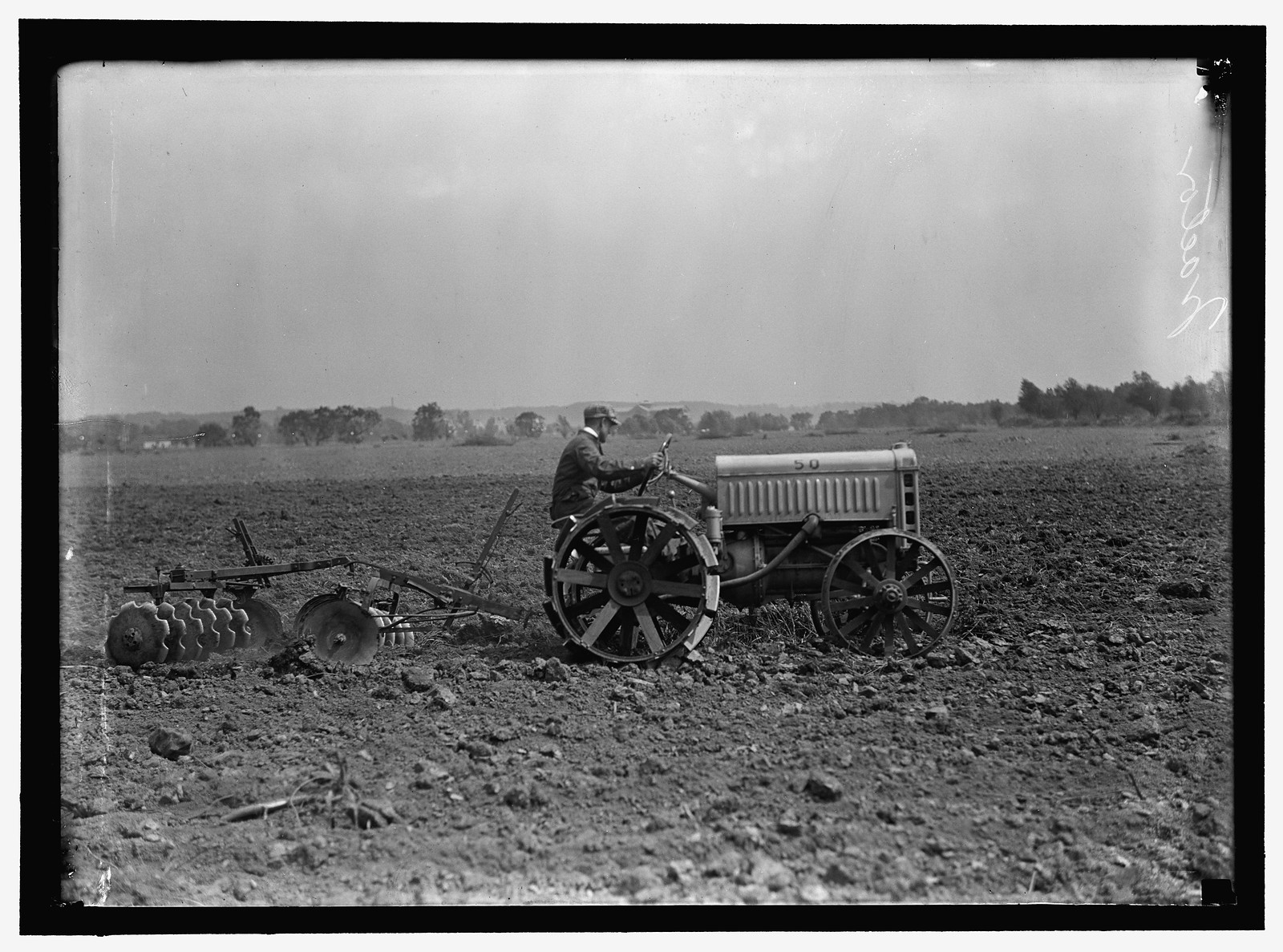 FORD TRACTOR, 1917 — historic photograph