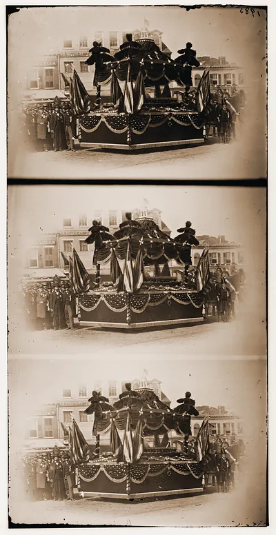 _Lincoln_funeral_1865. c. 1865
