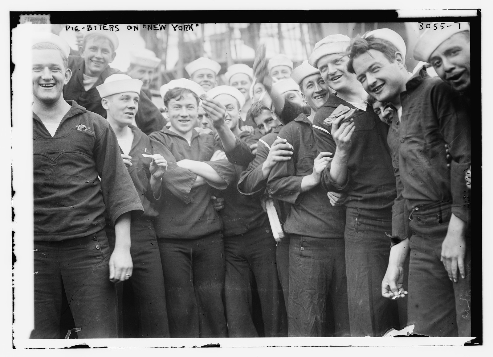 Pie Biters on NEW YORK, n/a — historic photograph