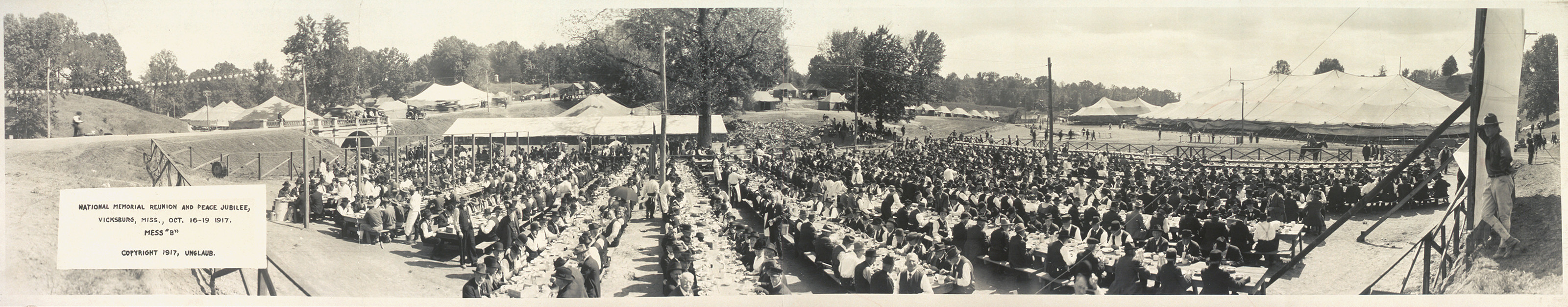 MS Memorial Reunion Vicksburg 1917 PHOTO, 1917 — historic image