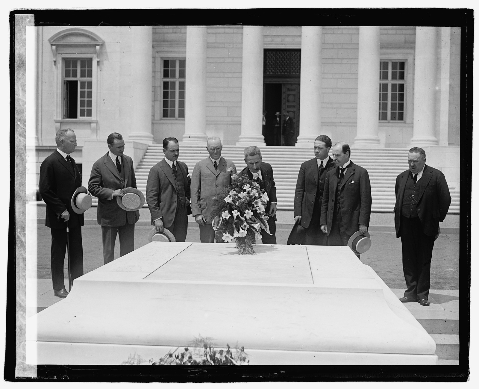 Gen'l. Gassouin at Arlington, [1922] — historic photograph